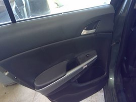 2009 HONDA ACCORD, OLIVE, EX-L MODEL, 3.5L, AT.  A26267